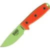 ESEE 3PMVG Model 3 Standard Edge Fixed Blade Knife With Orange G-10 OD Green Nylon Lanyard Handles 1 ESEE 3PMVG Model 3 Standard Edge Fixed Blade Knife With Orange G-10 OD Green Nylon Lanyard Handles -ESEE Knife Shop 142979 143008