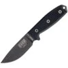 ESEE 3ILPK Model 3 Black G-10 Plain Edge Fixed Blade Knife -ESEE Knife Shop 191002 191031