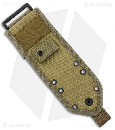 ESEE Knives ESEE-3 & ESEE-4 MOLLE Back Sheath Khaki ES42MBK 4 ESEE Knives ESEE-3 & ESEE-4 MOLLE Back Sheath Khaki ES42MBK - Image 2