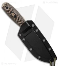 ESEE Knives ESEE-4PDT-005 Fixed Blade Knife Coyote/Black 3D G-10 (4.5" Tan) -ESEE Knife Shop ESEE 4PDT 005 Fixed Blade Knife Coyote Black 3D G 10 4.5 Tan BHQ 105807 LS Sheath