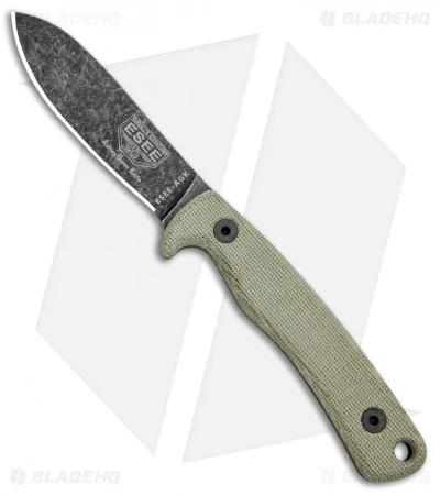 ESEE Ashley Game Knife Micarta (3.5" Black) ESEE-AGK 3 ESEE Ashley Game Knife Micarta (3.5" Black) ESEE-AGK