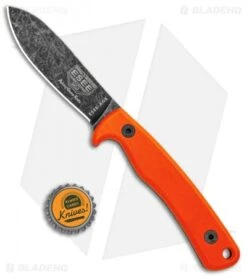 ESEE Ashley Game Knife Orange G-10 (3.5" Black) ESEE-AGK-OR -ESEE Knife Shop ESEE Ashley Game Knife Orange G 10 ESEE AGK OR BHQ 102295 jr bottlecap
