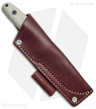 ESEE Camp-Lore Bolieu RB3 Bushcraft Knife Micarta Sheath W/ Loop (3.5" Black SW) 5 ESEE Camp-Lore Bolieu RB3 Bushcraft Knife Micarta Sheath W/ Loop (3.5" Black SW) - Image 3