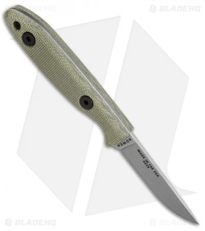 ESEE Camp-Lore Cody Rowen CR2.5 Knife Bushcraft Fixed Blade (2.5" Stonewash) 4 ESEE Camp-Lore Cody Rowen CR2.5 Knife Bushcraft Fixed Blade (2.5" Stonewash) - Image 2