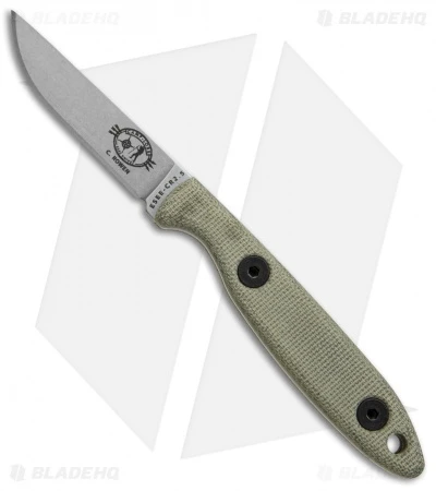 ESEE Camp-Lore Cody Rowen CR2.5 Knife Bushcraft Fixed Blade (2.5" Stonewash) 3 ESEE Camp-Lore Cody Rowen CR2.5 Knife Bushcraft Fixed Blade (2.5" Stonewash)