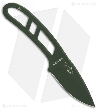 ESEE Candiru Fixed Blade Neck Knife (2" Olive Drab) 4 ESEE Candiru Fixed Blade Neck Knife (2" Olive Drab) - Image 2