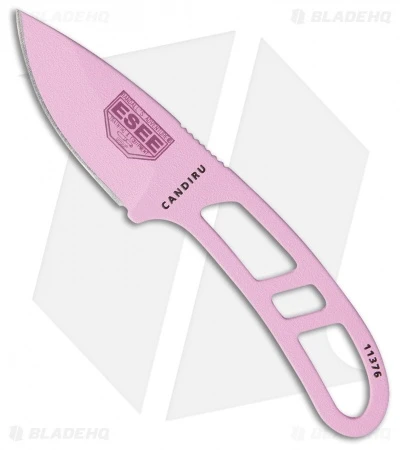 ESEE Candiru Fixed Blade Neck Knife Kit W/Extras (2" Pink) 3 ESEE Candiru Fixed Blade Neck Knife Kit W/Extras (2" Pink)