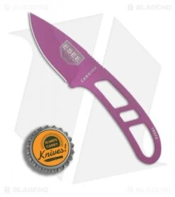ESEE Candiru Fixed Blade Neck Knife (2" Purple) -ESEE Knife Shop ESEE Candiru Neck Knife purple BHQ 25274 er bottlecap