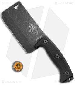 ESEE Knives Expat Cleaver Fixed Blade Knife Black G-10 (Black SW) CL-1 10 ESEE Knives Expat Cleaver Fixed Blade Knife Black G-10 (Black SW) CL-1 -ESEE Knife Shop ESEE Expat Cleaver Black G 10 Black SW CL 1 BHQ 52605 jr bottlecap