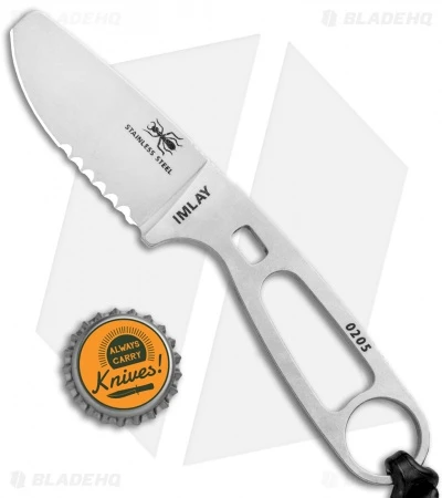 ESEE Imlay Knife W/ Sheath, Clip & Retention Strap, Black Sheath ESEE-IMLAY 6 ESEE Imlay Knife W/ Sheath, Clip & Retention Strap, Black Sheath ESEE-IMLAY - Image 4