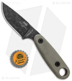 ESEE Izula-II Black Oxide Survival Fixed Blade Neck Knife Tan (2.9" Black) 9 ESEE Izula-II Black Oxide Survival Fixed Blade Neck Knife Tan (2.9" Black) -ESEE Knife Shop ESEE Izula II Black Oxide Survival Neck Knife Tan Black BHQ 87234 jr bottlecap