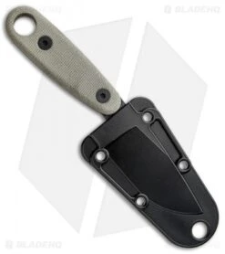 ESEE Izula-II Black Oxide Survival Fixed Blade Neck Knife Tan (2.9" Black) 8 ESEE Izula-II Black Oxide Survival Fixed Blade Neck Knife Tan (2.9" Black) -ESEE Knife Shop ESEE Izula II Black Oxide Survival Neck Knife Tan Black BHQ 87234 jr sheath
