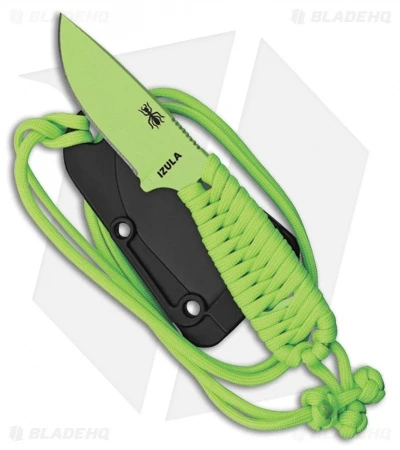 ESEE Knives Izula Venom Green Survival Neck Knife Venom Green Wrapped Handle 3 ESEE Knives Izula Venom Green Survival Neck Knife Venom Green Wrapped Handle
