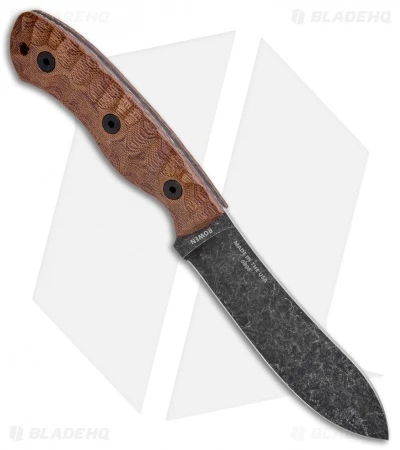 ESEE JG5 Fixed Blade Knife Brown Micarta (4.8" Black Oxide) 4 ESEE JG5 Fixed Blade Knife Brown Micarta (4.8" Black Oxide) - Image 2