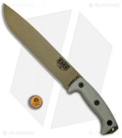 ESEE Junglas Survival Fixed Blade Knife + Sheath (10.5" Dark Earth) 9 ESEE Junglas Survival Fixed Blade Knife + Sheath (10.5" Dark Earth) -ESEE Knife Shop ESEE Junglas Survival Dark Earth JUNGLAS DE BHQ 25290 jr bottlecap