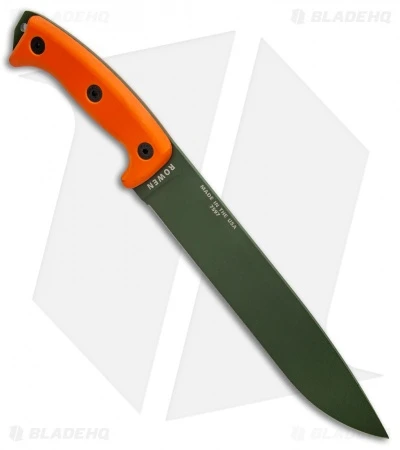 ESEE Junglas Survival Fixed Blade Knife Orange (10.4" OD Green) 4 ESEE Junglas Survival Fixed Blade Knife Orange (10.4" OD Green) - Image 2