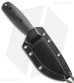 ESEE Knives ESEE-3PMB-001 Fixed Blade Knife Black G-10 (3.88" Black) 9 ESEE Knives ESEE-3PMB-001 Fixed Blade Knife Black G-10 (3.88" Black) -ESEE Knife Shop ESEE Knives ESEE 3PMB 001 Black G 10 Black BHQ 105741 jr sheath