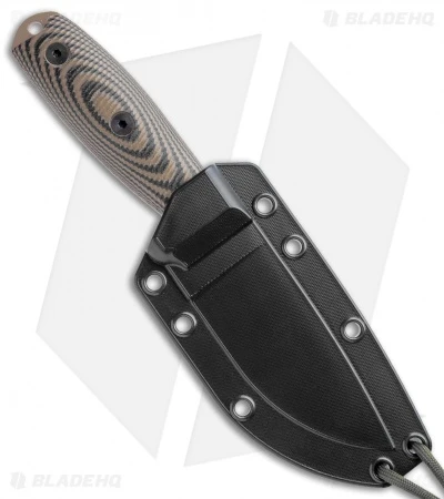 ESEE Knives ESEE-3PMDE-005 Fixed Blade Knife Coyote/Black G-10 (3.9" DE) 5 ESEE Knives ESEE-3PMDE-005 Fixed Blade Knife Coyote/Black G-10 (3.9" DE) - Image 3