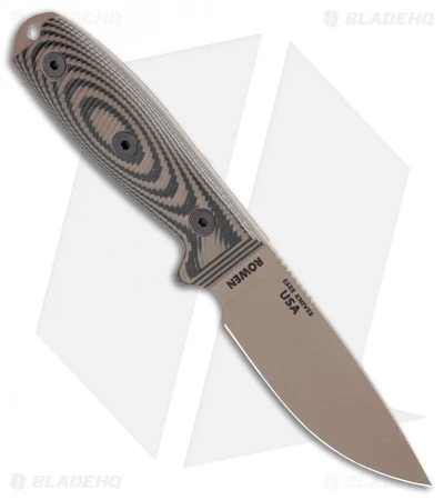 ESEE Knives ESEE-3PMDE-005 Fixed Blade Knife Coyote/Black G-10 (3.9" DE) 4 ESEE Knives ESEE-3PMDE-005 Fixed Blade Knife Coyote/Black G-10 (3.9" DE) - Image 2