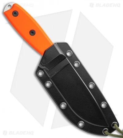ESEE Knives ESEE-4 Fixed Blade Knife Orange G-10 (4.5" Stonewash S35VN) 5 ESEE Knives ESEE-4 Fixed Blade Knife Orange G-10 (4.5" Stonewash S35VN) - Image 3