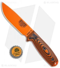 ESEE Knives ESEE-4POR-006 Fixed Blade Knife Orange / Black 3D G-10 (4.5" Orange) 9 ESEE Knives ESEE-4POR-006 Fixed Blade Knife Orange / Black 3D G-10 (4.5" Orange) -ESEE Knife Shop ESEE Knives ESEE 4POR 006 Orange Black 3D G 10 Orange BHQ 105811 jr bottlecap
