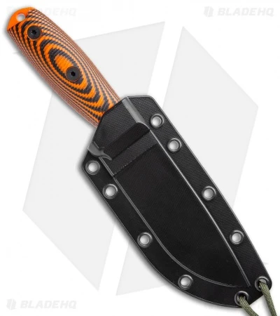 ESEE Knives ESEE-4POR-006 Fixed Blade Knife Orange / Black 3D G-10 (4.5" Orange) 5 ESEE Knives ESEE-4POR-006 Fixed Blade Knife Orange / Black 3D G-10 (4.5" Orange) - Image 3