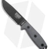 ESEE Knives ESEE-4S Fixed Blade Knife (4.5" Black Serr) 1 ESEE Knives ESEE-4S Fixed Blade Knife (4.5" Black Serr) -ESEE Knife Shop ESEE Knives ESEE 4S Fixed Blade Black Serr BHQ 4379 jr