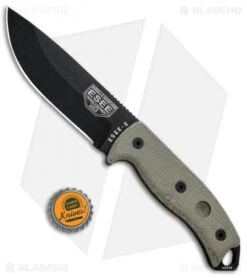 ESEE Knives ESEE-5P Knife (5.25" Black) 10 ESEE Knives ESEE-5P Knife (5.25" Black) -ESEE Knife Shop ESEE Knives ESEE 5P Black RC5PBK BHQ 4326 jr bottlecap