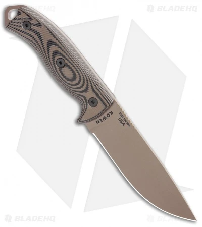 ESEE Knives ESEE-5PDE-005 Fixed Blade Knife Coyote/Black 3D G-10 (5.25" Tan) 4 ESEE Knives ESEE-5PDE-005 Fixed Blade Knife Coyote/Black 3D G-10 (5.25" Tan) - Image 2