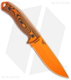 ESEE Knives ESEE-5POR-006 Fixed Blade Knife Orange/Black 3D G-10 (5.25" Orange) 8 ESEE Knives ESEE-5POR-006 Fixed Blade Knife Orange/Black 3D G-10 (5.25" Orange) -ESEE Knife Shop ESEE Knives ESEE 5POR 006 Orange Black 3D G 10 BHQ 105817 jr spine