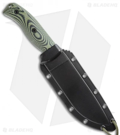 ESEE Knives ESEE-6POD-003 Fixed Blade Knife OD Green/Black 3d G-10 (6.5" OD) 5 ESEE Knives ESEE-6POD-003 Fixed Blade Knife OD Green/Black 3d G-10 (6.5" OD) - Image 3