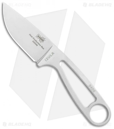 ESEE Knives Izula S35VN Neck Knife W/ Sheath (2.75" Stonewash) 3 ESEE Knives Izula S35VN Neck Knife W/ Sheath (2.75" Stonewash)