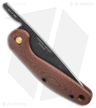 ESEE Knives Pinhoti Friction Folder Knife Brown Sculpted Micarta (3.25" BSW) 5 ESEE Knives Pinhoti Friction Folder Knife Brown Sculpted Micarta (3.25" BSW) - Image 3