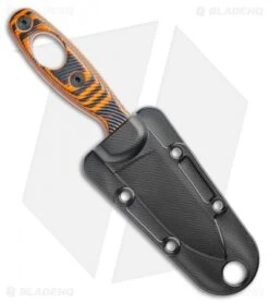 ESEE Knives Xancudo Fixed Blade Knife 3D Orange G-10 W/ Hole (3" SW S35VN) 8 ESEE Knives Xancudo Fixed Blade Knife 3D Orange G-10 W/ Hole (3" SW S35VN) -ESEE Knife Shop ESEE Knives Xancudo 3D Orange G 10 Hole SW XAN1 006 BHQ 105737 jr sheath 2