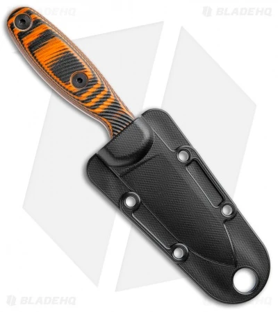 ESEE Knives Xancudo Fixed Blade Knife 3D Orange G-10 (3" Stonewash S35VN) 5 ESEE Knives Xancudo Fixed Blade Knife 3D Orange G-10 (3" Stonewash S35VN) - Image 3
