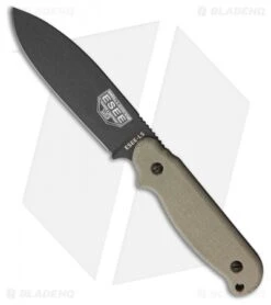 ESEE Laser Strike Knife Fixed Survival Blade W/ Fire Starter (5" Gray) LS-P-TG