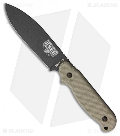 ESEE Laser Strike Knife Fixed Survival Blade W/ Fire Starter (5" Gray) LS-P-TG 2 ESEE Laser Strike Knife Fixed Survival Blade W/ Fire Starter (5" Gray) LS-P-TG