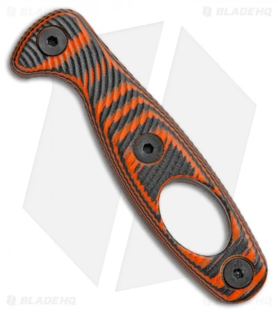 ESEE Xancudo Handle Scales W/ Hole (Orange/Black) 3 ESEE Xancudo Handle Scales W/ Hole (Orange/Black)