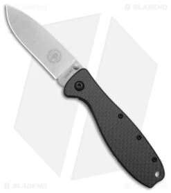 ESEE Zancudo Frame Lock Knife Black G-10/Carbon Fiber (2.94" D2 Stonewash)