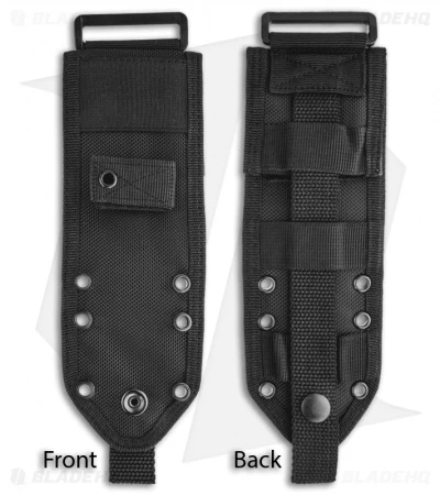 ESEE Knives ESEE-3PM-MB-DT Knife Green Sheath & MOLLE Back (3.88" Tan Plain) 5 ESEE Knives ESEE-3PM-MB-DT Knife Green Sheath & MOLLE Back (3.88" Tan Plain) - Image 3