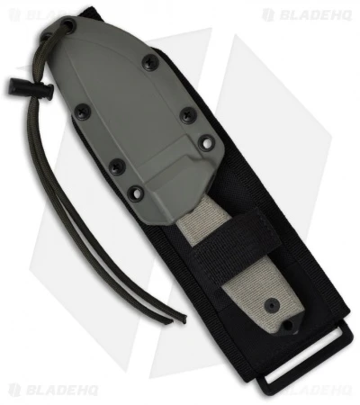 ESEE Knives ESEE-3MIL-P-B Knife Black Sheath & MOLLE Back (3.88" Black) 4 ESEE Knives ESEE-3MIL-P-B Knife Black Sheath & MOLLE Back (3.88" Black) - Image 2