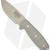 ESEE Knives ESEE-3P-DT-KO Knife (3.88" Tan Plain) *No Sheathing* 2 ESEE Knives ESEE-3P-DT-KO Knife (3.88" Tan Plain) *No Sheathing* -ESEE Knife Shop esee 3p dt 2
