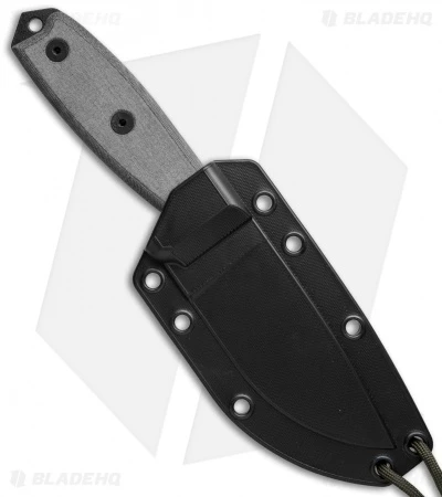 ESEE Knives ESEE-3P-MB-B Knife Black Sheath & MOLLE Back (3.88" Black) 4 ESEE Knives ESEE-3P-MB-B Knife Black Sheath & MOLLE Back (3.88" Black) - Image 2