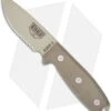ESEE Knives ESEE-3S-DT-KO Knife (3.88" Tan Serr) *No Sheathing* 1 ESEE Knives ESEE-3S-DT-KO Knife (3.88" Tan Serr) *No Sheathing* -ESEE Knife Shop esee 3s ko dt