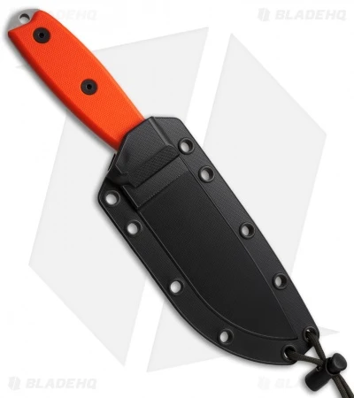ESEE Knives ESEE-4P-MB-SS-OR Knife Orange G-10 MOLLE Back (4.5" 440C) 4 ESEE Knives ESEE-4P-MB-SS-OR Knife Orange G-10 MOLLE Back (4.5" 440C) - Image 2