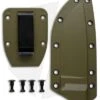 ESEE Knives ESEE-4 Molded Sheath + Clip Plate (OD Green) 1 ESEE Knives ESEE-4 Molded Sheath + Clip Plate (OD Green) -ESEE Knife Shop esee 4 msod cp
