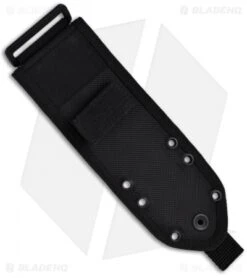 ESEE Knives ESEE-4S-MB-DT Wilderness Knife W/ MOLLE Back (4.5" Tan Serr) 8 ESEE Knives ESEE-4S-MB-DT Wilderness Knife W/ MOLLE Back (4.5" Tan Serr) -ESEE Knife Shop esee 4 sheath