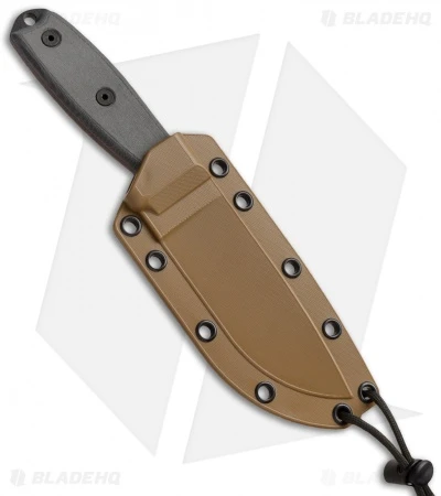 ESEE Knives ESEE-4P-CP Clip Point Knife (4.5" Black) 4 ESEE Knives ESEE-4P-CP Clip Point Knife (4.5" Black) - Image 2