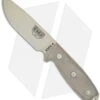 ESEE Knives ESEE-4P-DT-KO Knife (4.5" Tan Plain) *No Sheathing* 2 ESEE Knives ESEE-4P-DT-KO Knife (4.5" Tan Plain) *No Sheathing* -ESEE Knife Shop esee 4p dt
