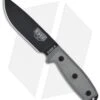 ESEE Knives ESEE-4P-KO Knife (4.5" Black) *No Sheathing* 1 ESEE Knives ESEE-4P-KO Knife (4.5" Black) *No Sheathing* -ESEE Knife Shop esee 4p wilderness fixed knife micarta 2